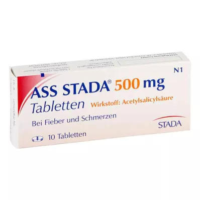 ASS STADA compresse da 500 mg, 10 pezzi