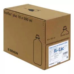 RINGER LACTAT n.Hartm.B.Braun Ecofl.Plus Inf.-Lsg., 10X500 ml