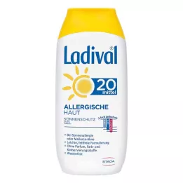 LADIVAL Gel per pelle allergica LSF 20, 200 ml