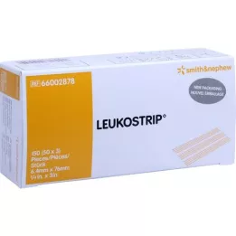 LEUKOSTRIP Strisce di sutura 6,4x76 mm scatola, 50X3 pz