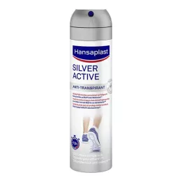 HANSAPLAST Spray per piedi Silver Active, 150 ml