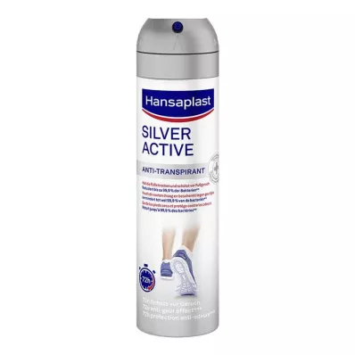 HANSAPLAST Spray per piedi Silver Active, 150 ml