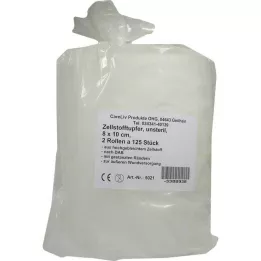 ZELLSTOFFTUPFER rotolo 8x10 cm, 2X125 pezzi