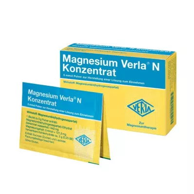 MAGNESIUM VERLA N Concentrato Plv.e.L.per lassunzione, 20 pz