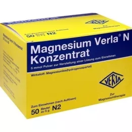 MAGNESIUM VERLA N Concentrato Plv.e.L.per lassunzione, 50 pz