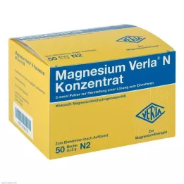MAGNESIUM VERLA N Concentrato Plv.e.L.per lassunzione, 50 pz