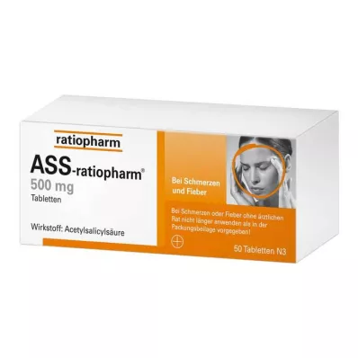ASS-ratiopharm 500 mg compresse, 50 pz ASS-ratiopharm 500 mg compresse, 50 pz