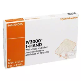 OPSITE IV 3000 10x12 cm cannula transp. di fissaggio, 10 pz