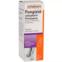 FUNGIZID-ratiopharm pompa spray, 40 ml