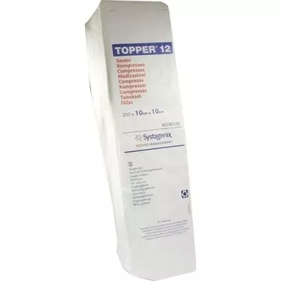 TOPPER 12 Compr.10x10 cm non sterile, 200 pz