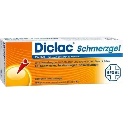 DICLAC Gel per il dolore 1%, 100 g