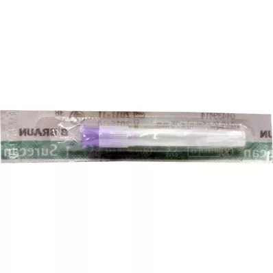 Cannula Surecan 24 Gx25 mm dritta, 1 pezzo Cannula Surecan 24 Gx25 mm dritta, 1 pezzo