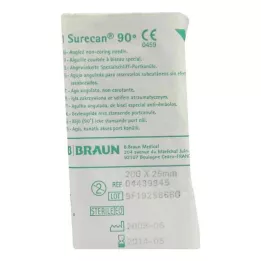 SURECAN Cannula portuale 20 Gx25 mm angolata, 1 pz