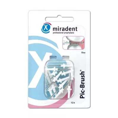 MIRADENT Interd.Pic-Brush pennello di ricambio bianco fine, 12 pz MIRADENT Interd.Pic-Brush pennello di ricambio bianco fine, 12 pz