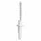 MIRADENT Interd.Pic-Brush pennello di ricambio bianco fine, 12 pz