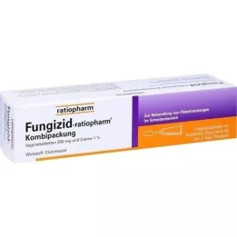 FUNGIZID-ratiopharm 3 compresse vaginali + 20g di crema, 1 p