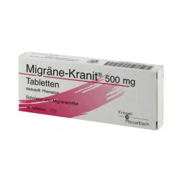 MIGRÄNE KRANIT compresse da 500 mg, 10 pezzi