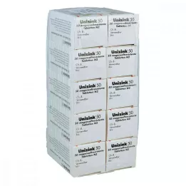 UNIZINK 50 compresse rivestite con enterici, 10X50 pz