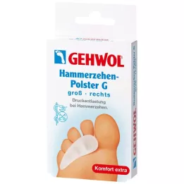 GEHWOL Cuscinetto per alluce a martello in gel polimerico G destro, 1 pz