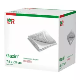 GAZIN Garza comp.7,5x7,5 cm sterile 8x, 5X2 pz