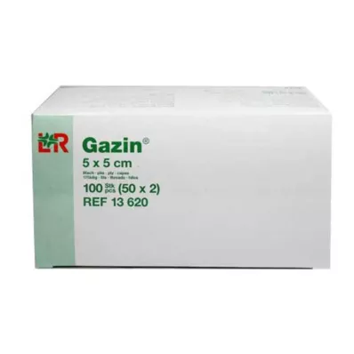 GAZIN Garza compressa 5x5 cm sterile 8x, 50X2 pz