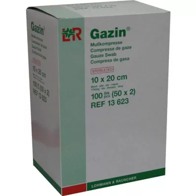 GAZIN Garza 10x20 cm sterile 8x, 50X2 pz