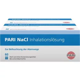 PARI Fiale per soluzione inalatoria di NaCl, 120X2,5 ml