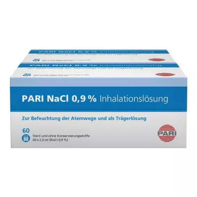 PARI Fiale per soluzione inalatoria di NaCl, 120X2,5 ml