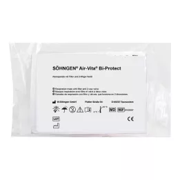 AIR-VITA Maschera respiratoria Bi-Protect, 1 pz