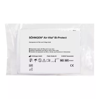 AIR-VITA Maschera respiratoria Bi-Protect, 1 pz AIR-VITA Maschera respiratoria Bi-Protect, 1 pz