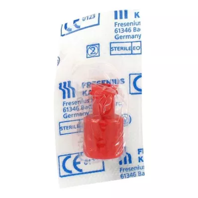Tappo combinato Luer Lock rosso, 1 pz Tappo combinato Luer Lock rosso, 1 pz