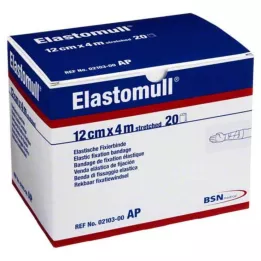 ELASTOMULL fascia elastica di fissaggio 12 cmx4 m 2103, 20 pz