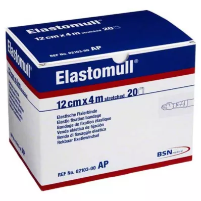 ELASTOMULL fascia elastica di fissaggio 12 cmx4 m 2103, 20 pz ELASTOMULL fascia elastica di fissaggio 12 cmx4 m 2103, 20 pz