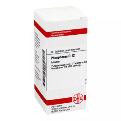 PHOSPHORUS D 12 compresse, 80 pz