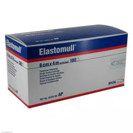 ELASTOMULL Fascia elastica di fissaggio 8 cmx4 m 45252, 100 pz