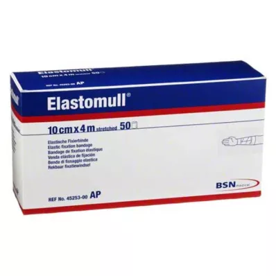 ELASTOMULL Fascia di fissaggio elastica 10 cmx4 m 45253, 50 pz ELASTOMULL Fascia di fissaggio elastica 10 cmx4 m 45253, 50 pz