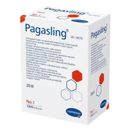 PAGASLING Tamponi di garza non sterili misura 1 nocciola, 1000 pz
