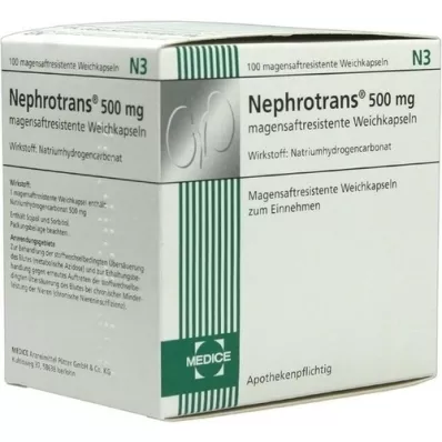 NEPHROTRANS capsule rivestite di enterico, 100 pz