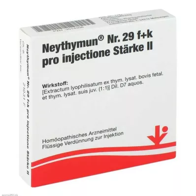 Neythymun No.29 f + k per iniezione.St. II Fiale, 5X2 ml