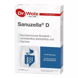 SANUZELLA D Cellulosa Capsule, 60 Capsule