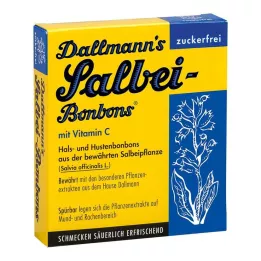 DALLMANNCaramelle alla salvia senza zucchero, 20 pz