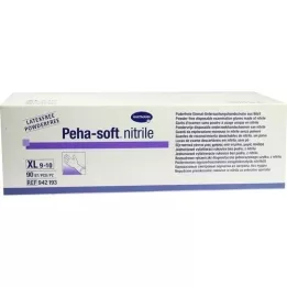 PEHA-SOFT nitrile Unt.Hand.unste.powderfree XL, 90 pz