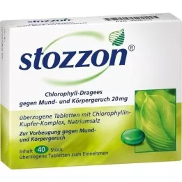 STOZZON Compresse rivestite di clorofilla, 40 pezzi