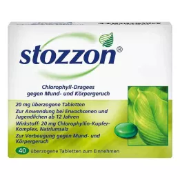 STOZZON Compresse rivestite di clorofilla, 40 pezzi