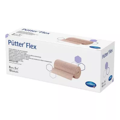 PÜTTER Benda flessibile 8 cmx5 m, 10 pz PÜTTER Benda flessibile 8 cmx5 m, 10 pz