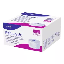 PEHA-HAFT Benda di fissaggio senza lattice 2,5 cmx4 m, 8 pz