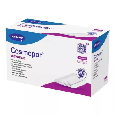 COSMOPOR Medicazione preventiva per ferite 8x15 cm, 25 pz