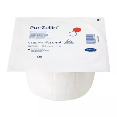 PUR-ZELLIN rotolo 4x5 cm non sterile da 500 pezzi, 1 pezzo