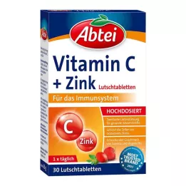 ABTEI Vitamina C più Zinco in pastiglie, 30 capsule