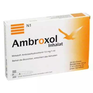 AMBROXOL Soluzione da inalare per nebulizzatore, 20X2 ml AMBROXOL Soluzione da inalare per nebulizzatore, 20X2 ml